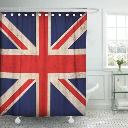 Vintage Union Jack badeforhæng design