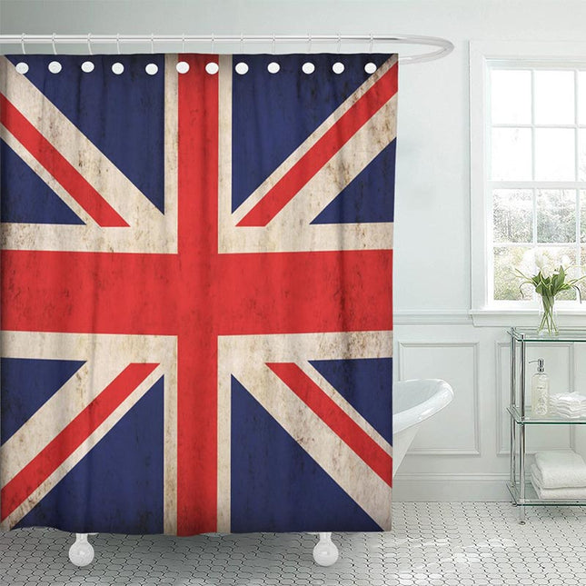 Vintage Union Jack badeforhæng design