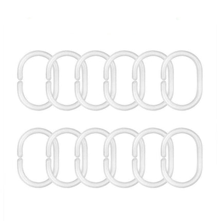 Badeforhæng med gyldent stjernekort motiv