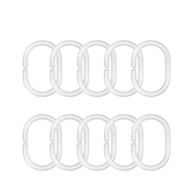 Badeforhæng med gotisk ged motiv