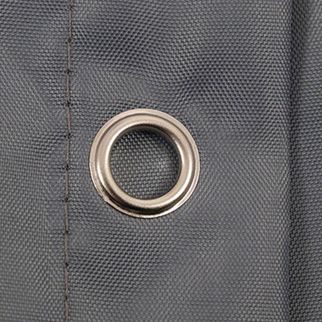 Moderne antracitgråt badeforhæng til badeværelset