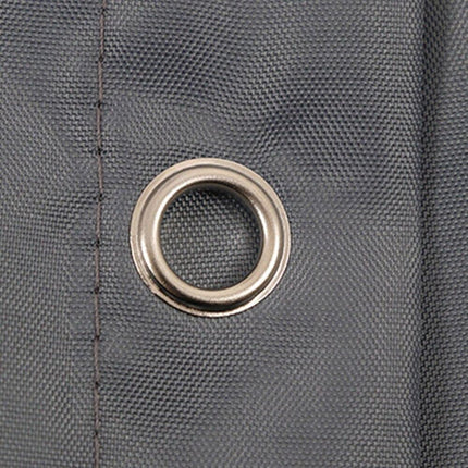 Moderne antracitgråt badeforhæng til badeværelset