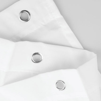 Sjovt badeforhæng med hund og cigar