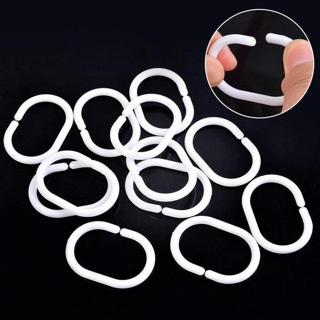 Blåt badeforhæng med blæksprutte og kort