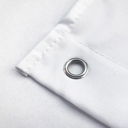 Kunstnerisk badeforhæng med farverigt øje