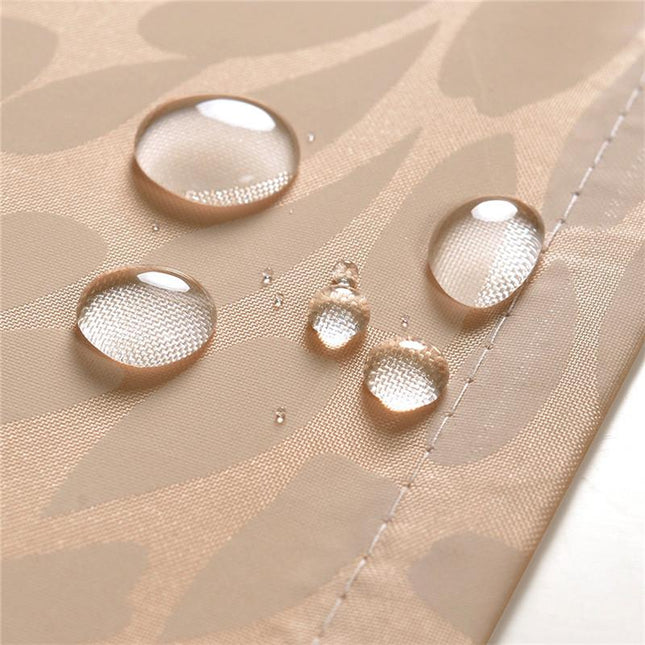 Uigennemsigtigt badeforhæng i neutral farve