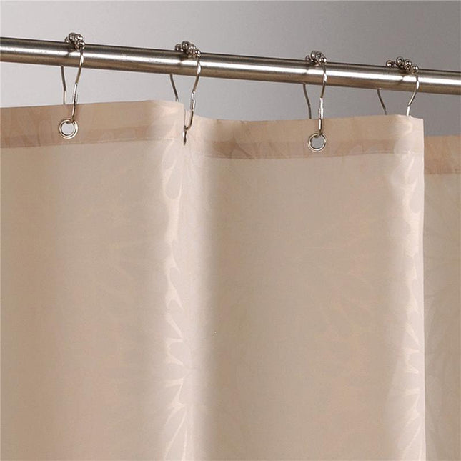 Uigennemsigtigt badeforhæng i neutral farve