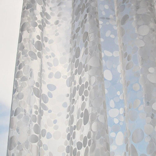 Gennemsigtigt PVC badeforhæng med 3D effekt