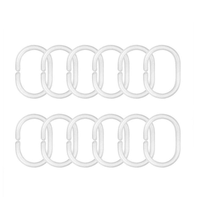 Sjovt badeforhæng med smiley mønster